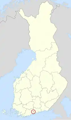 Location of Kerava in فنلاند