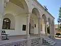 نمایی از ساختمان آتشکده