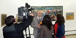 نمایشگاه انفرادی خاچاطور آزیزیان در اتحادیه نقاشان ارمنستان،  ۲۰۱۴
