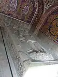 سنگ قبر ناصرالدین‌شاه