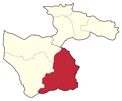 موقعیت در شهرستان
