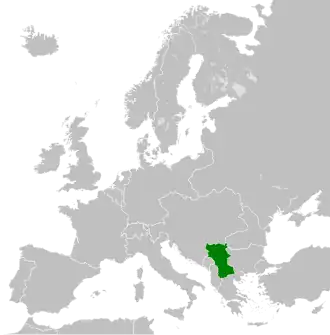 پادشاهی صربستان در ۱۹۱۴