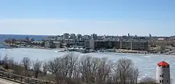 افق مریی شهر کینگستون از تپه Fort Henry