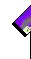 Four squares, the top left and bottom right light and dark green and the top right and bottom left purple shirt with purple shorts and socks.