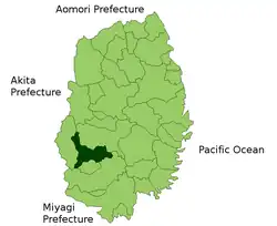موقعیت Kitakami