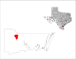 موقعیت در تگزاس
