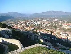 View over Knin