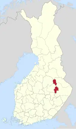 موقعیت ساوونیای شمال شرقی
North Eastern Savonia