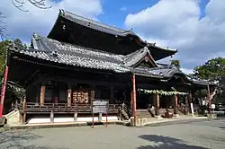 Kokawa Temple, as known sightseeing spot in Kinokawa