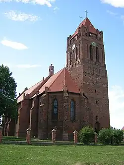 Cathedral in Prabuty (1st half of 14th century)
