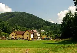 View from the village