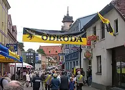 جلسه of Kashubians on the streets of Kościerzyna, 2004