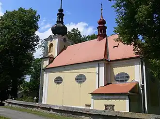 Saint George's church, Pivín, Prostějov District
