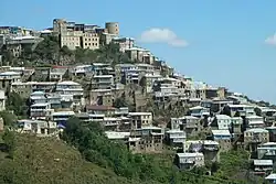 The urban-type settlement of کوباچی in Dakhadayevsky District