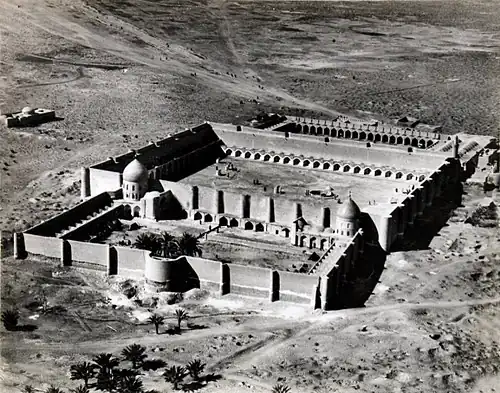 تصویری از مسجد کوفه در سال ۱۹۱۵ میلادی