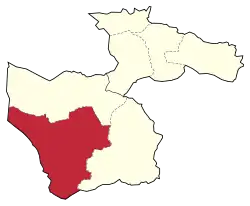 موقعیت در شهرستان