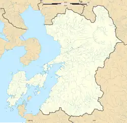 قلعه یاتسو شیرو در Kumamoto Prefecture واقع شده