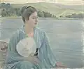 کورودا سیکی، کنار دریاچه، ۱۸۹۷، تالار یادبود کورودا، توکیو