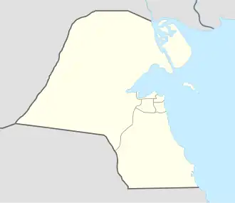 فیلکه در Kuwait واقع شده