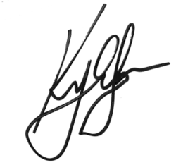 Kyle Larson Signature