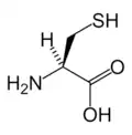 سیستئین(Cys&nbsp;/&nbsp;C)