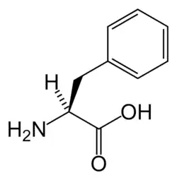فنیل آلانین(Phe&nbsp;/&nbsp;F)
