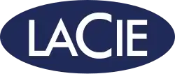 LaCie logo.