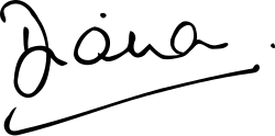 امضاء دایانا