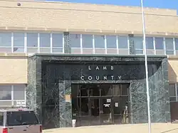 Lamb County Courthouse in Littlefield, Texas