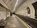 Eastbound platform