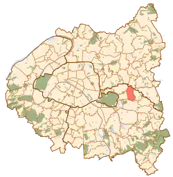 پاریس and inner ring departments