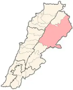 موقعیت در لبنان