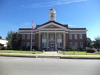 Lee County courthouse in Leesburg, Georgia