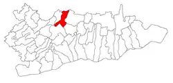 Location of Lehliu Gară