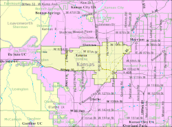U.S. Census map