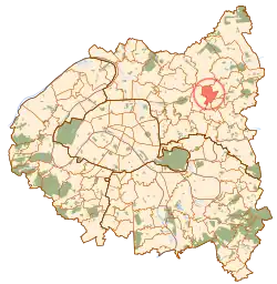 پاریس and inner ring departments