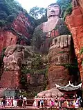 The Buddha seen from the water