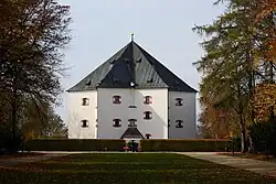 The Hvězda Hunting Lodge, a Renaissance villa surrounded by forest