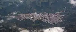 aerial photo of Líbano.
