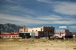 The historic business district of Lima, Montana, Summer 2010.
