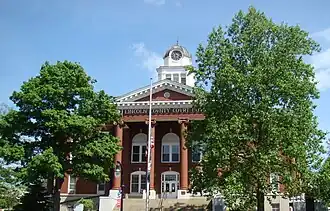 Lincoln County courthouse in Stanford, Kentucky
