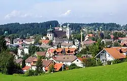 View of the town