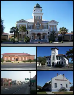 Suwannee County Courthouse, Old Post Office, Historic Live Oak City Hall, Downtown Live Oak, ACL Freight Station