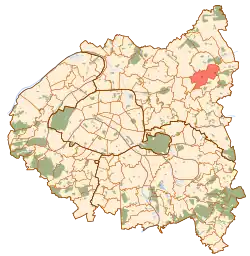 پاریس and inner ring departments