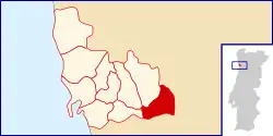 Location in the municipality of ماتوسینوس