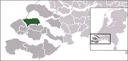 موقعیت کتس در نقشه