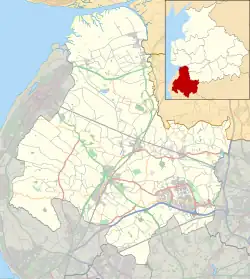 برزکاف در the Borough of West Lancashire واقع شده
