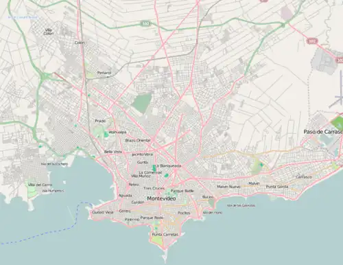 جام جهانی فوتبال ۱۹۳۰ در Montevideo واقع شده