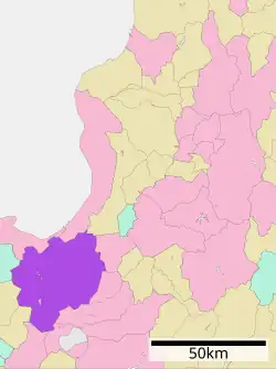 موقعیت ساپورو در هوکایدو
