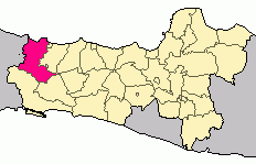 موقعیت در جاوه مرکزی